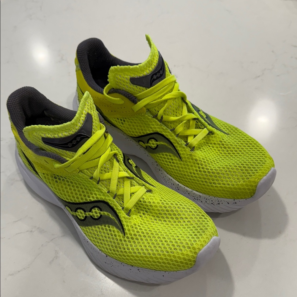 Saucony Neon Yellow Athletic Shoes